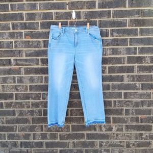 LOFT | Straight Crop Jeans